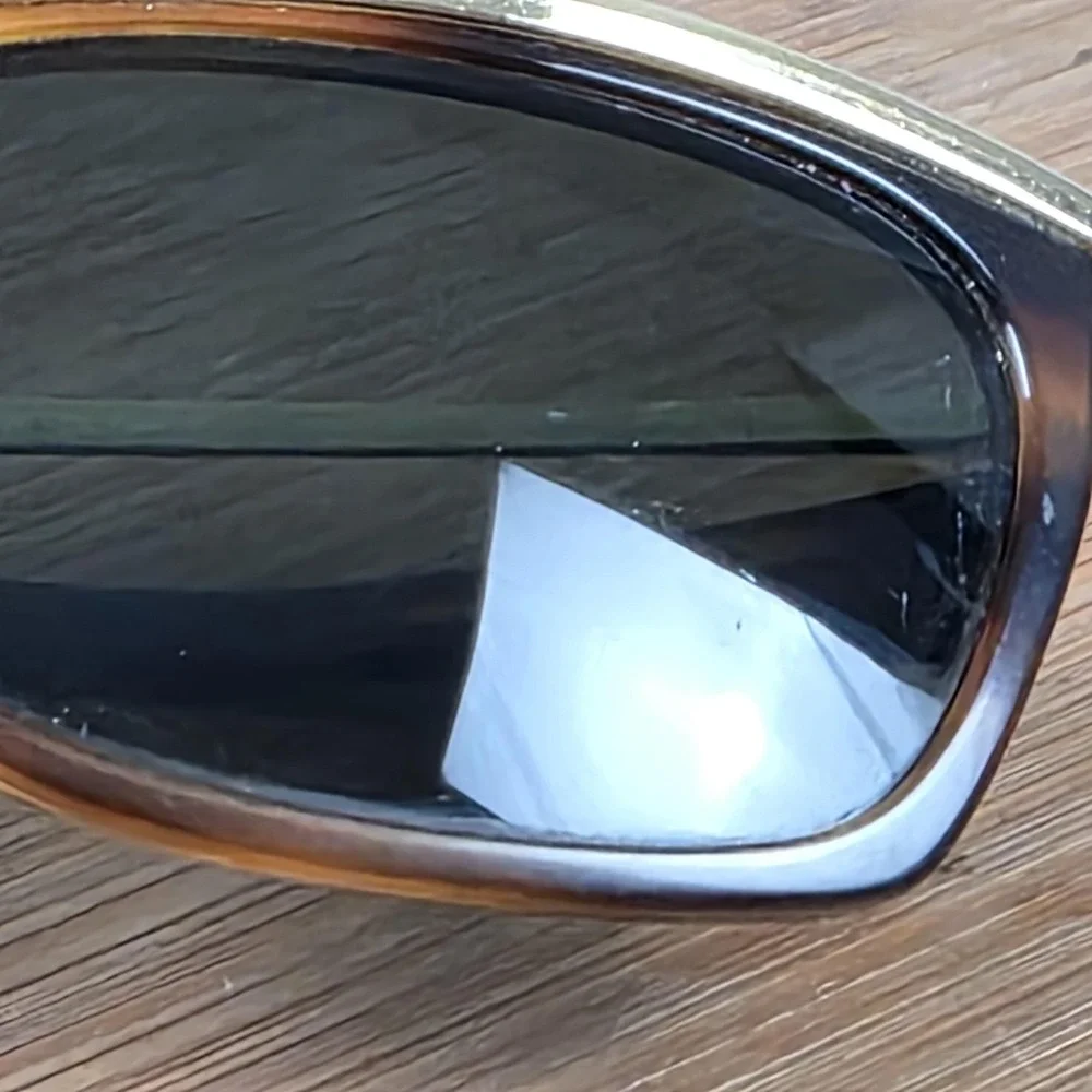 Ray-Ban RB 2419 Olympia Sunglasses Mens 56-14-140 Brown Green Tinted Square
